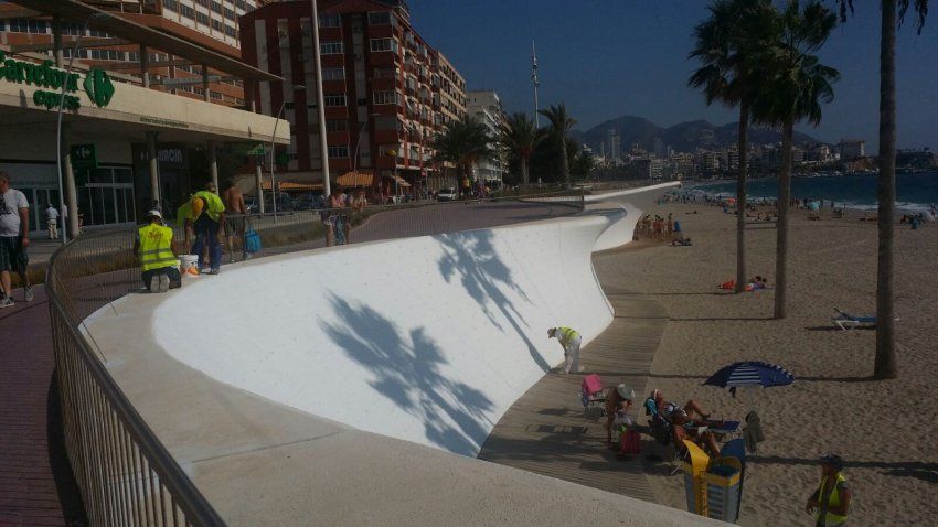 Remodelación del Paseo Playa Poniente de Benidorm