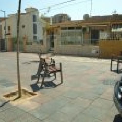 Plaza Remodelada y finalizada de la Avenida de la Marina 261 263 en Benisa