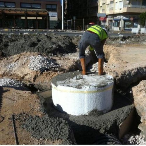 obras Paseo de Santa Pola en alicante
