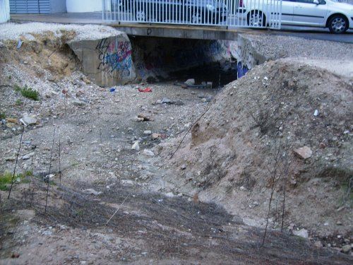 Estado incial del Parque del Rincon de Loix Benidorm